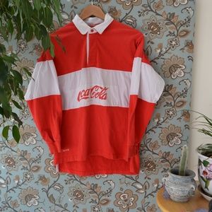 vintage Coca Cola 3/4 sleeve shirt